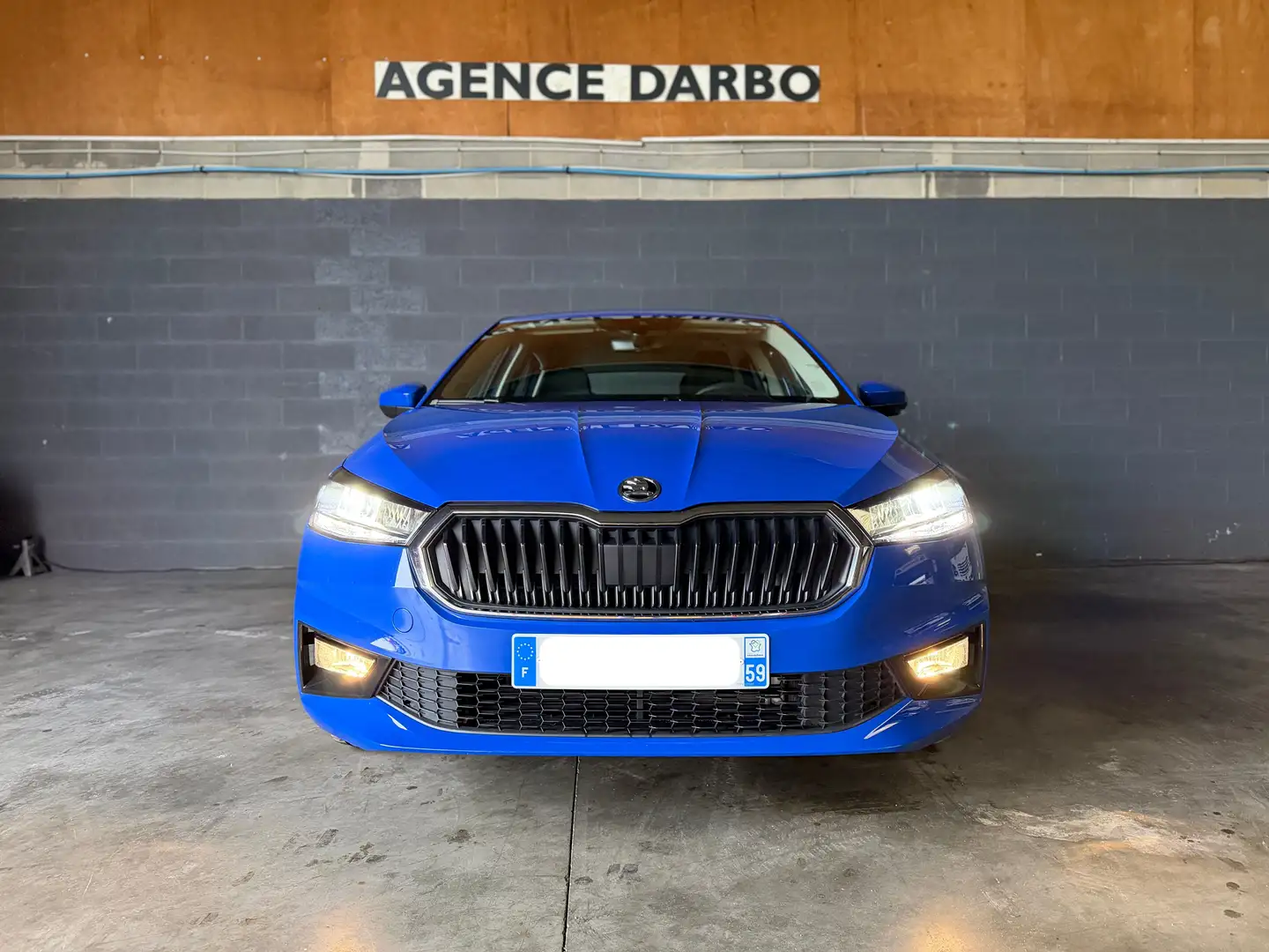 Skoda Fabia 1.0 MPI 80 ch BVM5 Active Bleu - 2