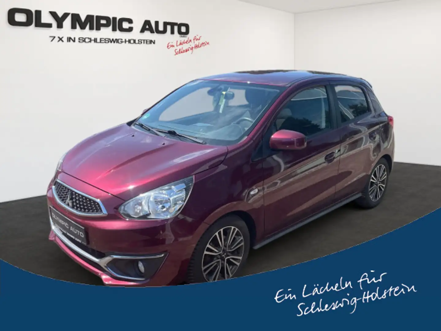 Mitsubishi Space Star 1.2 Edition 100+  KLIMA SITZHZG TOUCH Paars - 1