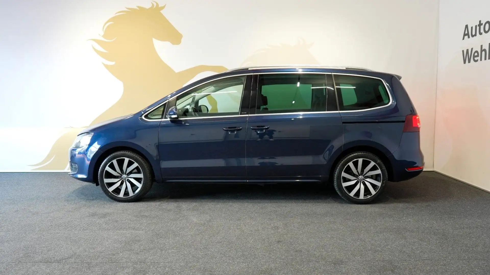 Volkswagen Sharan Allstar DSG 7 Sitze ACC CarPlay R.Cam PDC Blau - 2