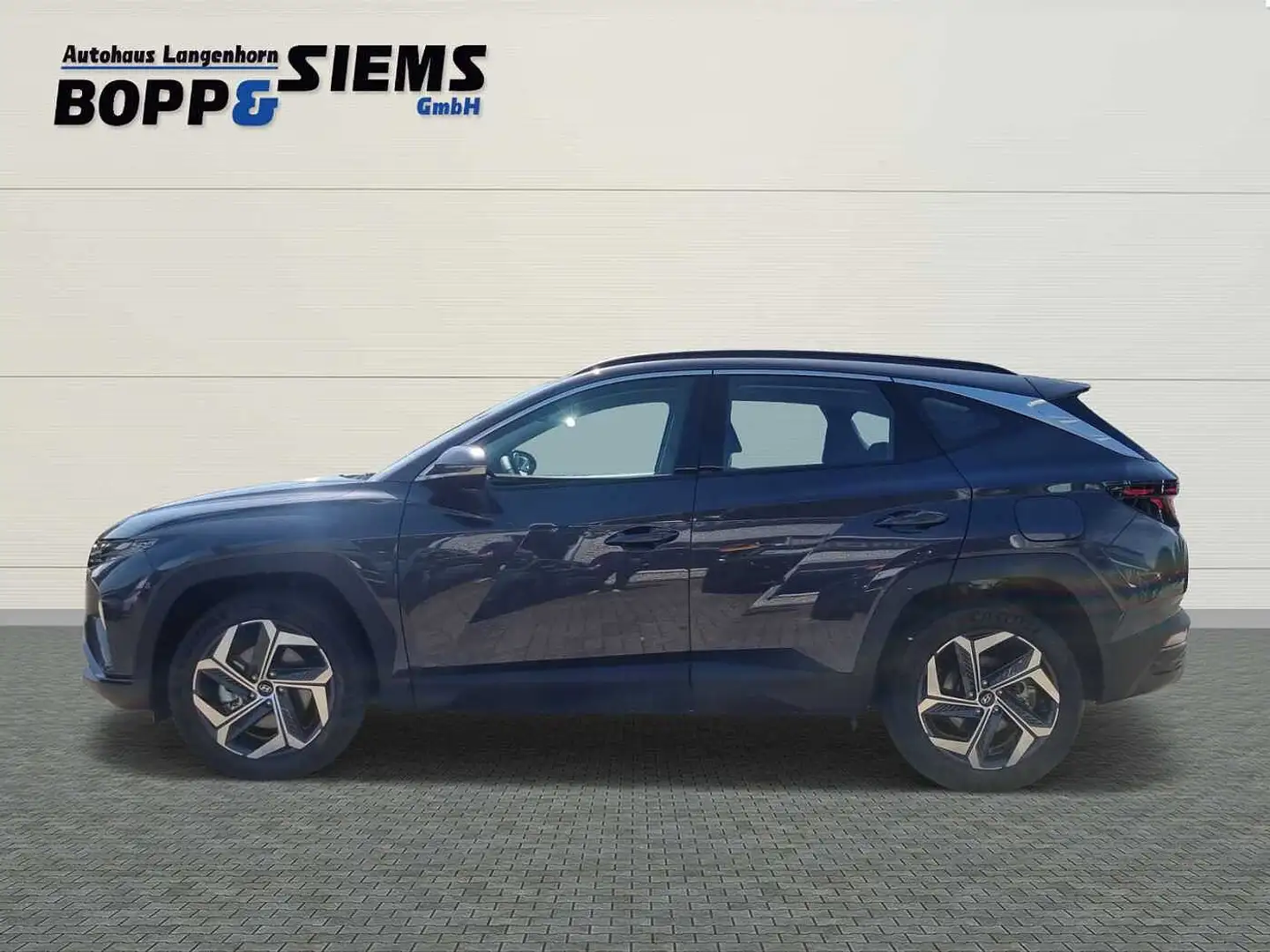 Hyundai TUCSON 1.6 T-GDi Plug-in-Hybrid 4WD 'Navi + LED' Grau - 2