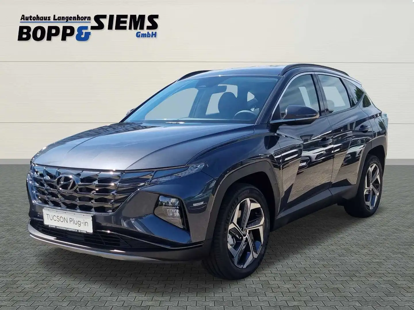 Hyundai TUCSON 1.6 T-GDi Plug-in-Hybrid 4WD 'Navi + LED' Grau - 1