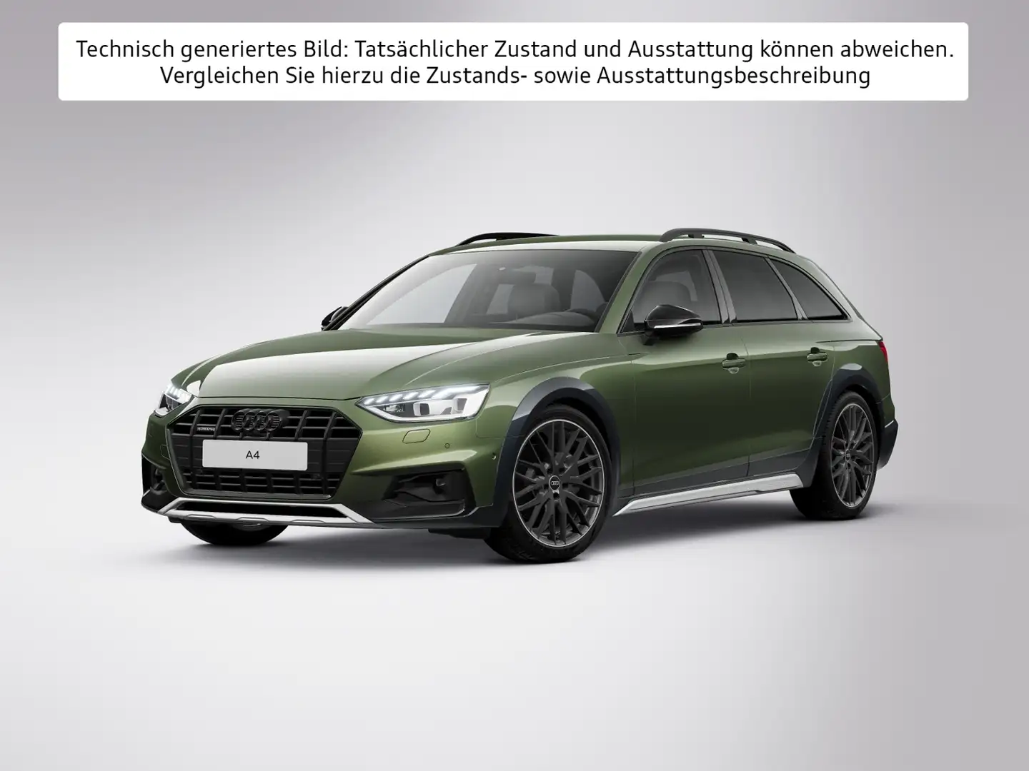 Audi A4 allroad 40 TDI Matrix AZV Grün - 1