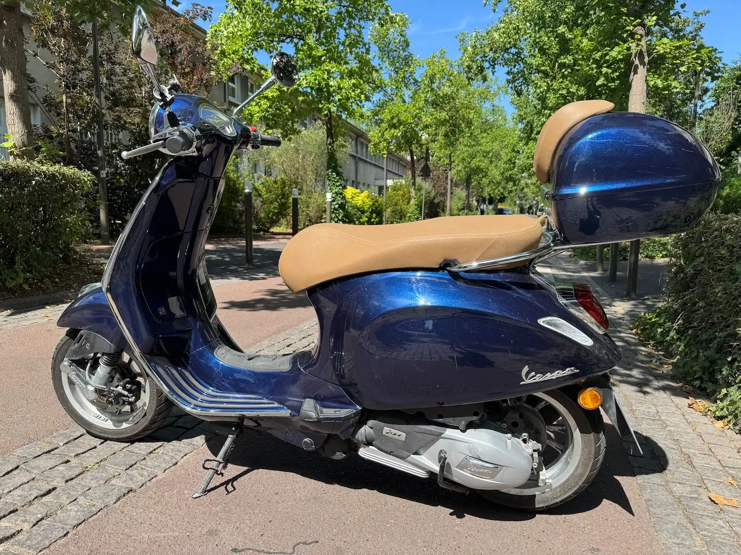 Vespa Primavera 125 ABS Bleu - 2