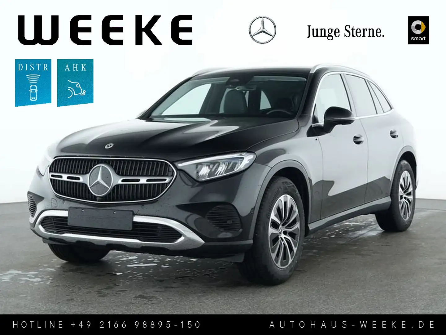 Mercedes-Benz GLC 200 4M Avantgarde ADVANCED PLUS+AHK+DISTRONI Schwarz - 1