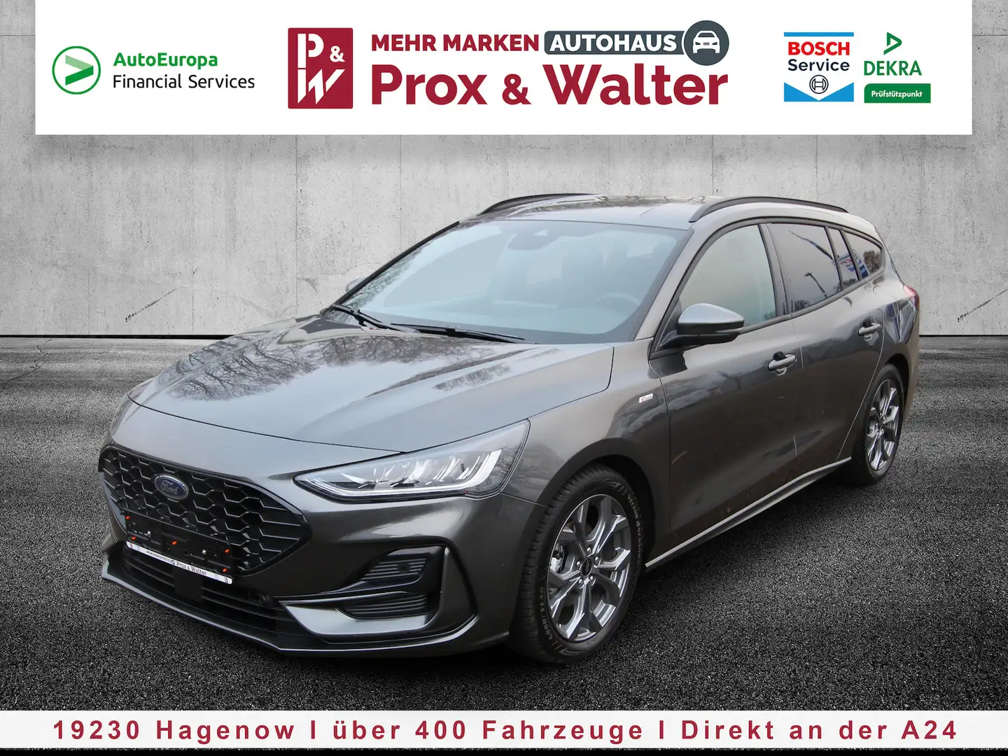 Ford Focus Turnier Mild-Hybrid ST-Line LED+NAVI+ACC Grey - 2