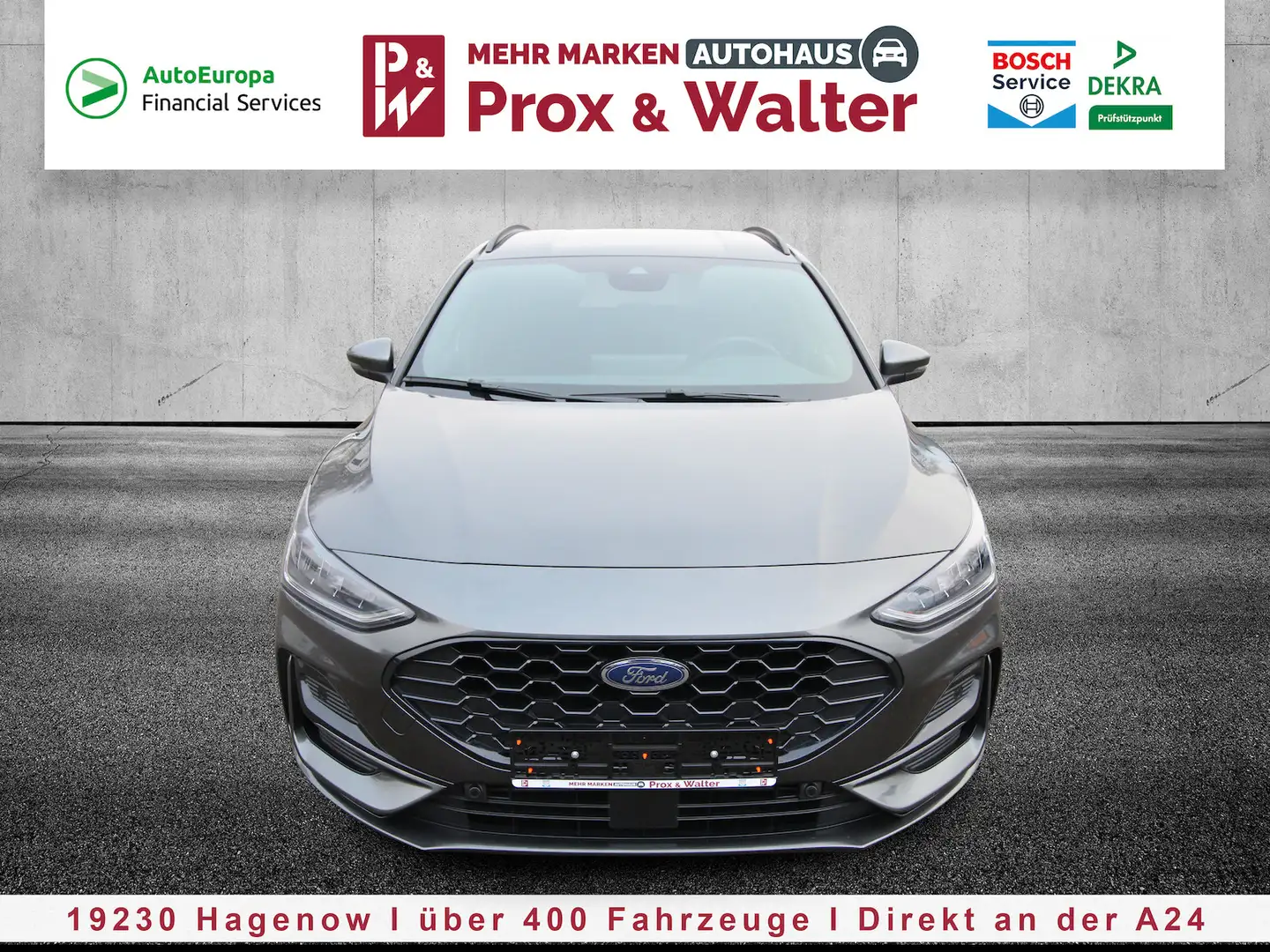 Ford Focus Turnier Mild-Hybrid ST-Line LED+NAVI+ACC Grey - 1