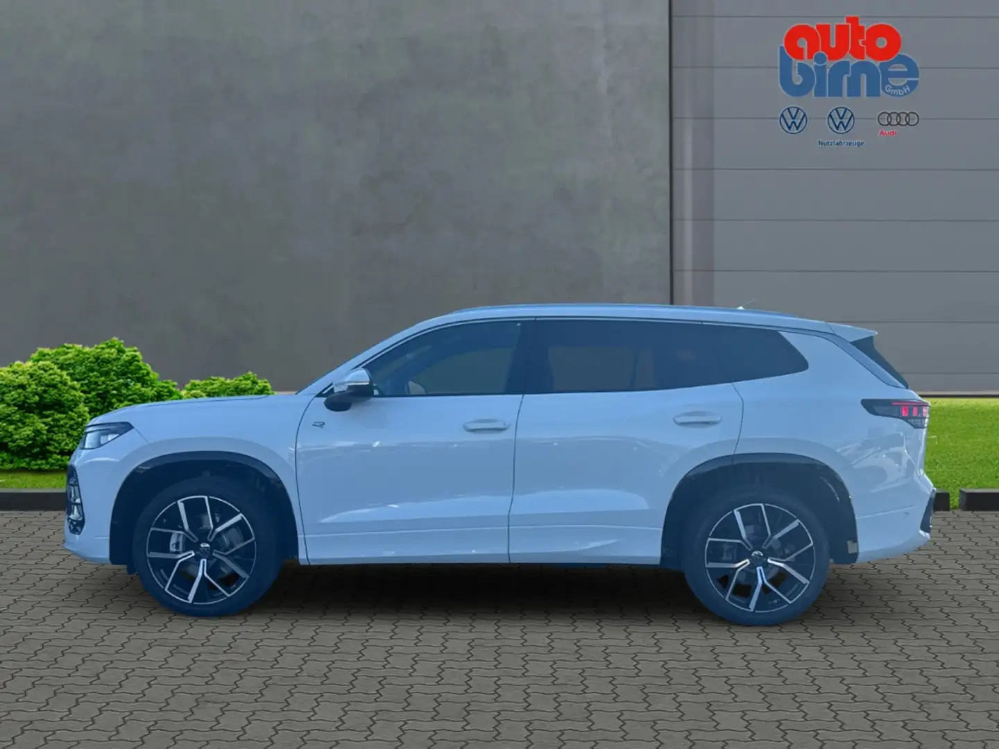 Volkswagen Tayron 2.0 TDI 4Motion R-Line HUD AD StandHZG AHK-klappba Weiß - 2