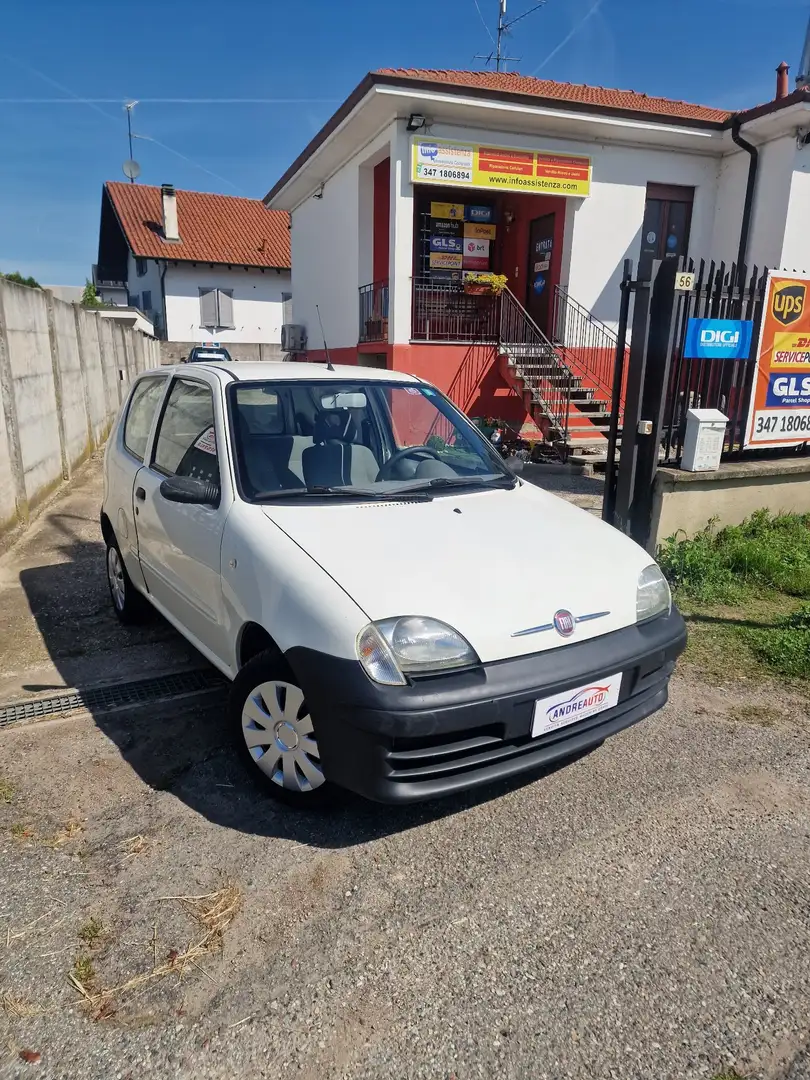 Fiat 600 1.1 benzina per neopatentati!!! Bílá - 1