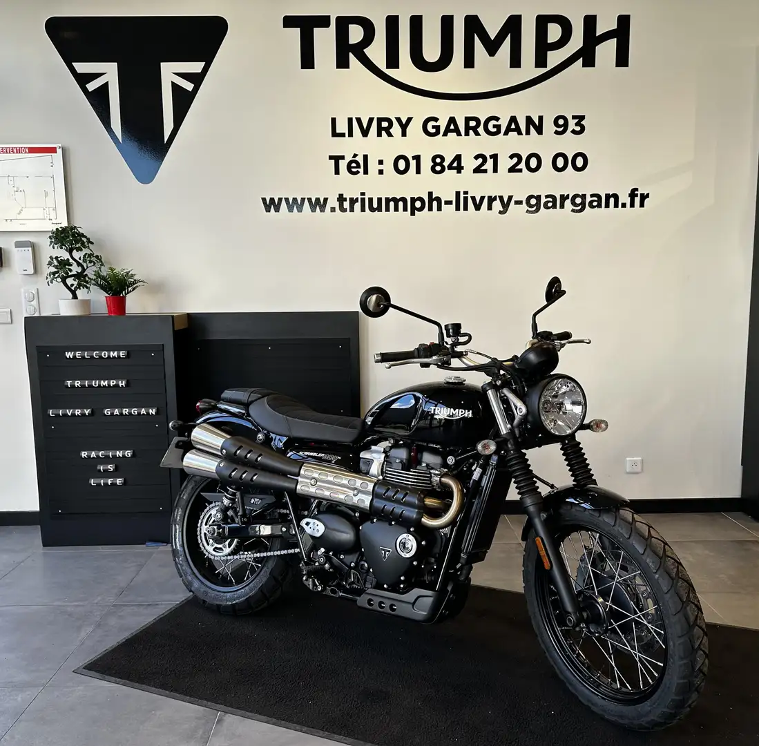 Triumph Scrambler Noir - 1