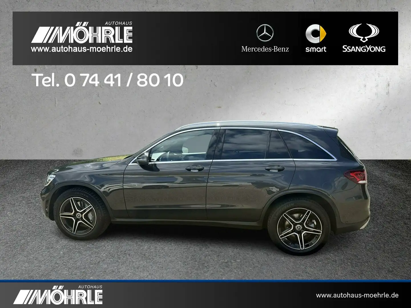 Mercedes-Benz GLC 220 GLC 220 d 4MATIC AMG Line Rückfahrkamera LED Gri - 2