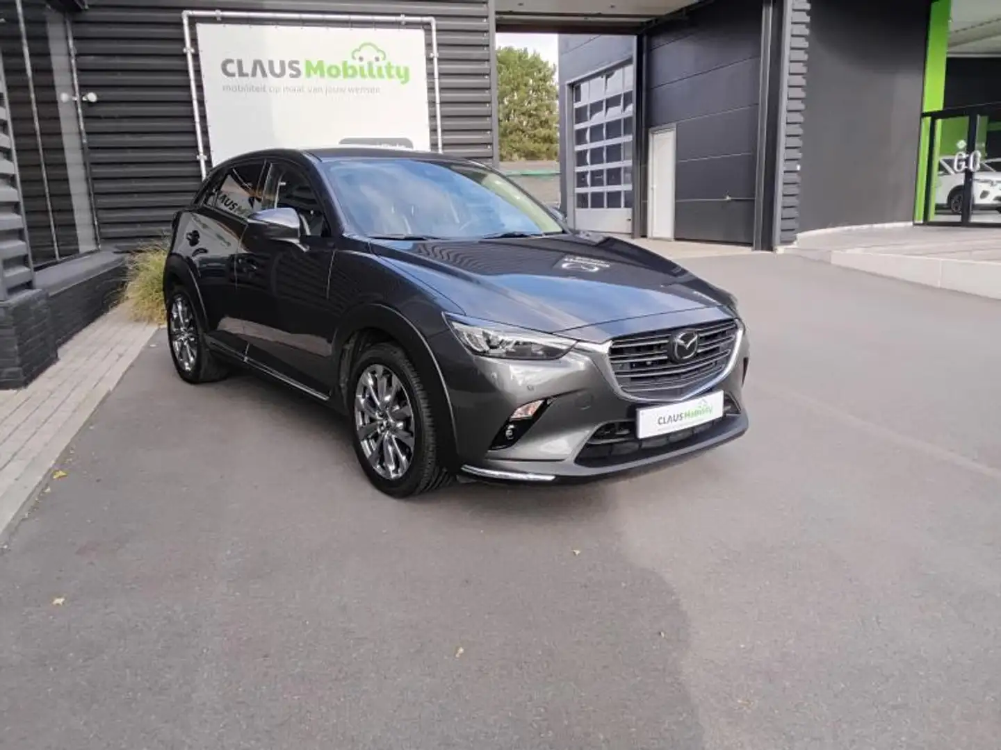 Mazda CX-3 2.0 SKY-G Takumi 121pk Wagen in prachtige staat Grijs - 2