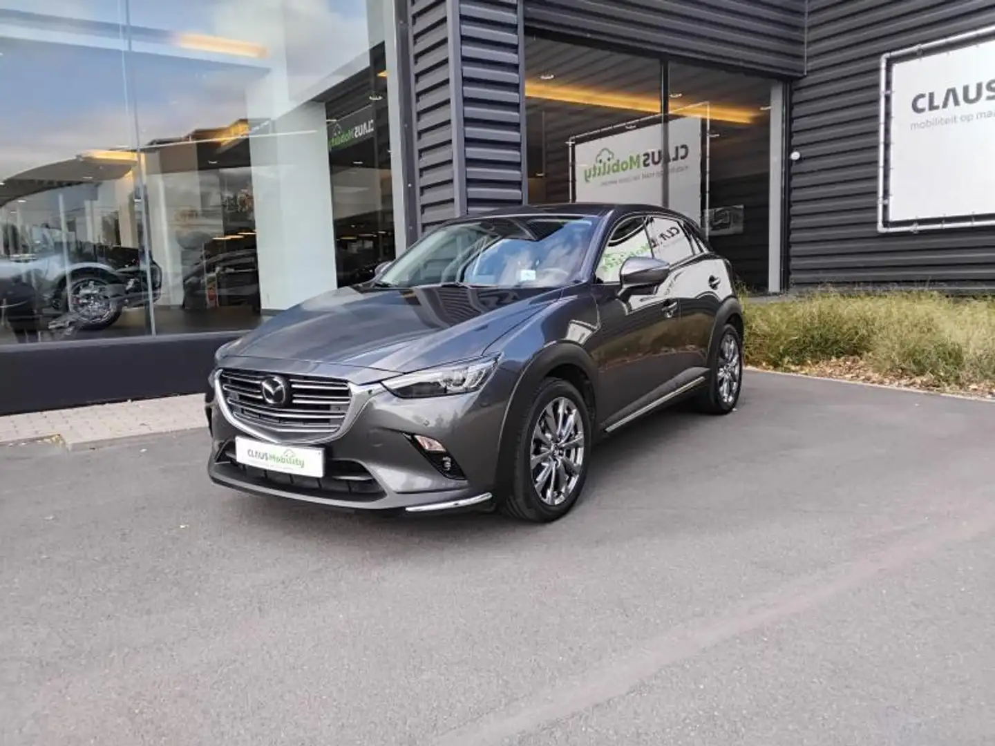 Mazda CX-3 2.0 SKY-G Takumi 121pk Wagen in prachtige staat Grijs - 1
