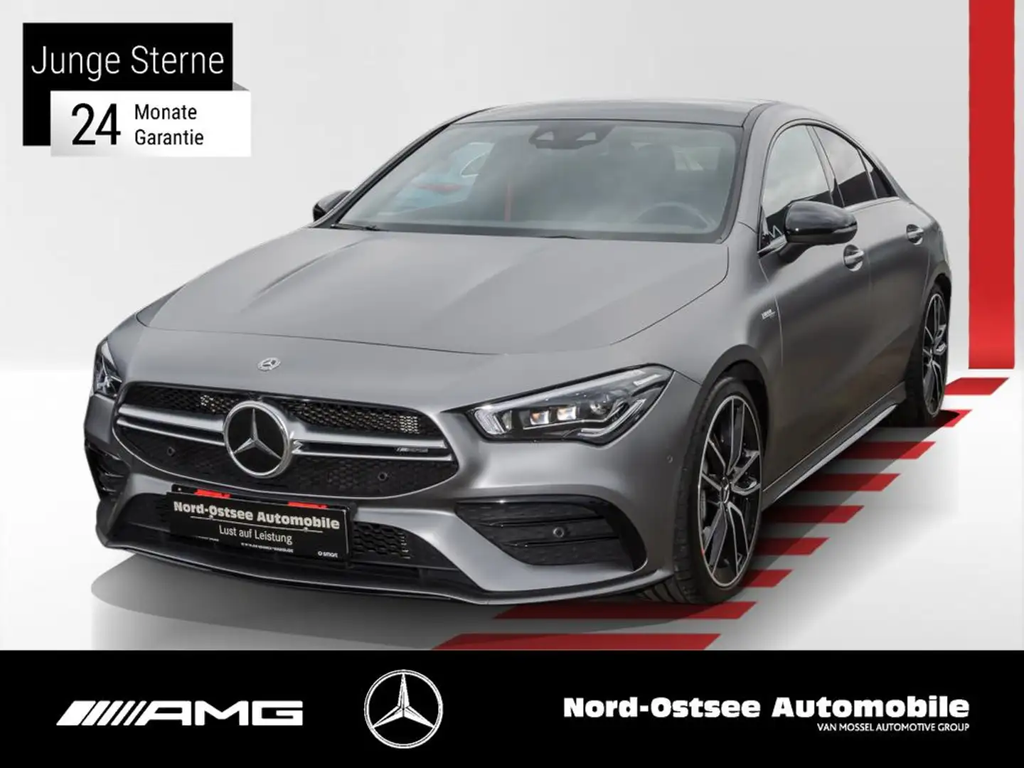 Mercedes-Benz CLA 35 AMG AMG CLA 35 4M PANO KAMERA STDHZG NAVI Grigio - 1