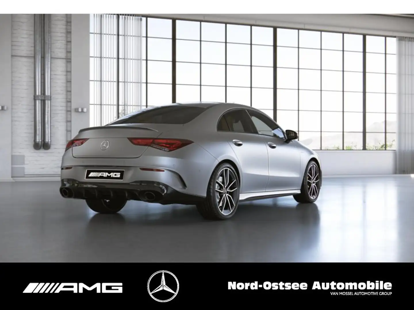 Mercedes-Benz CLA 35 AMG AMG CLA 35 4M  PANO KAMERA STDHZG NAVI Grigio - 2