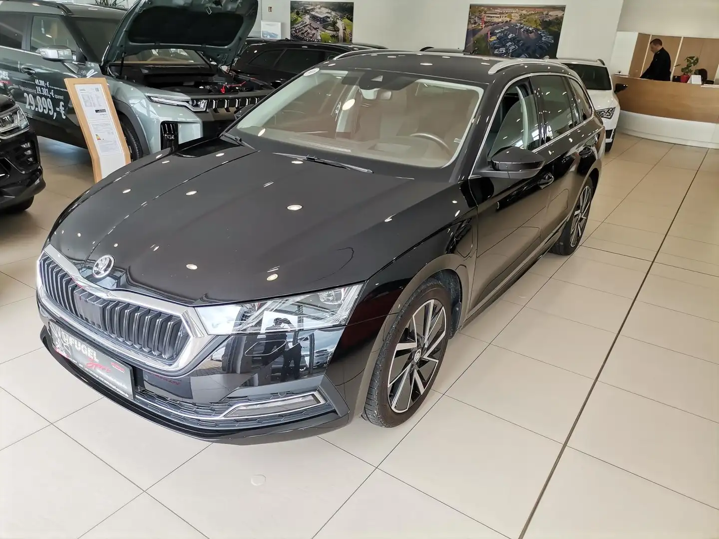 Skoda Octavia Combi 1.4 TSI iV First Edition LED|ACC|4xSHZ|Headu Schwarz - 2