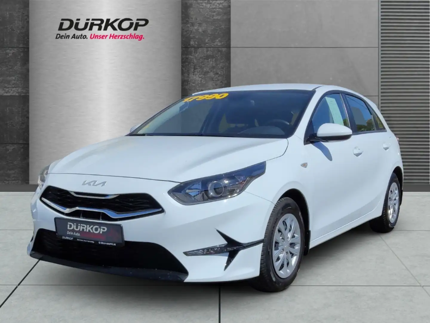 Kia Ceed / cee'd BEST 1.5T GDi Klima Ganzjahresreifen DAB Spurhalte Wit - 1