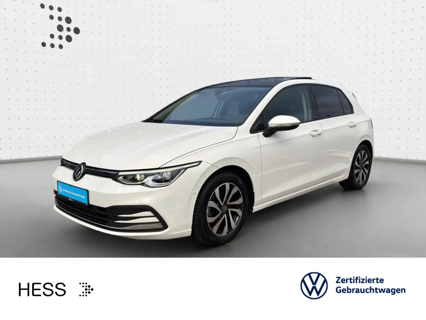 Volkswagen Golf VIII 2.0 TDI DSG ACTIVE*IQ.LIGHT*AHK*PANO*K Blanc - 1