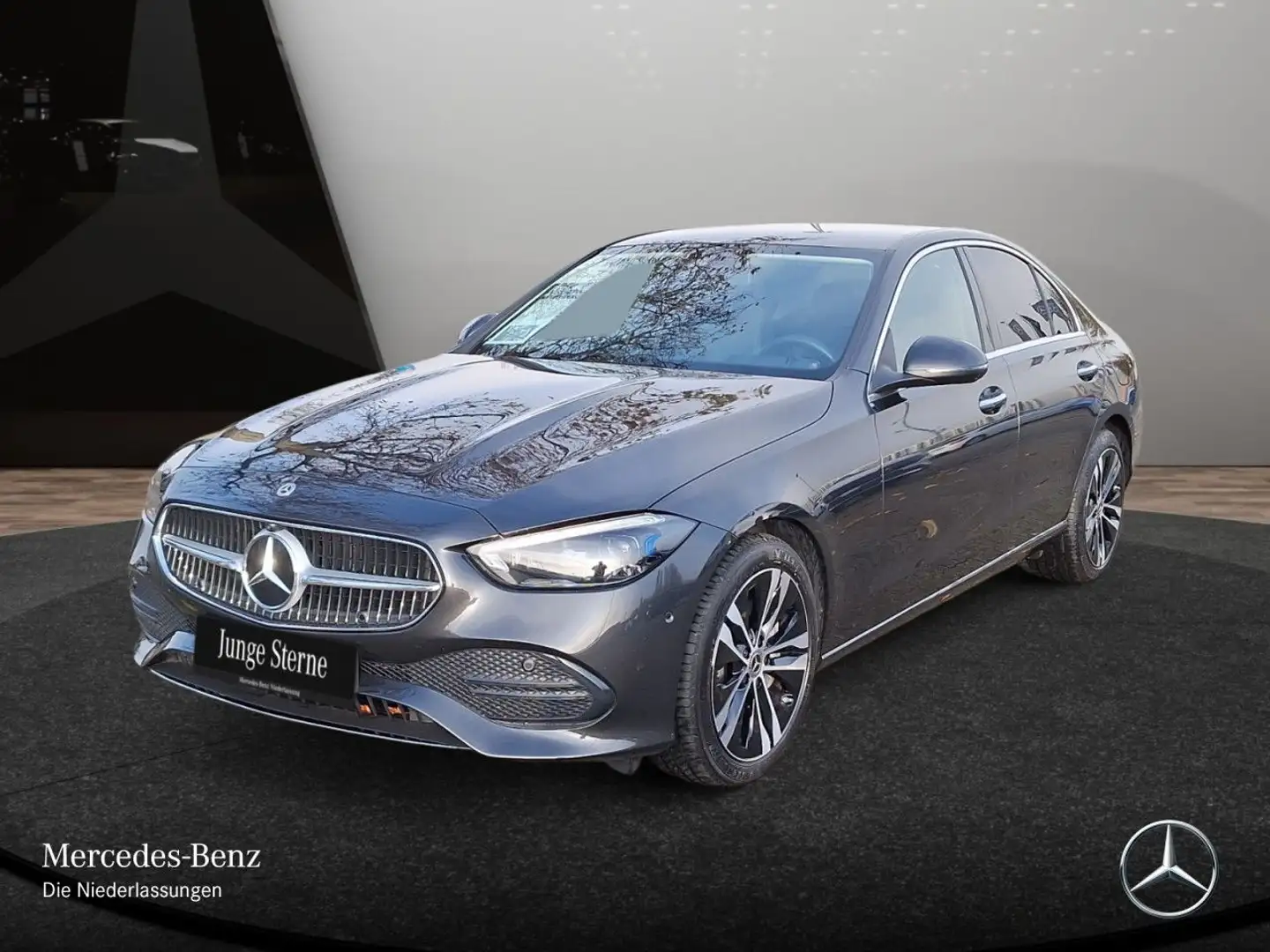 Mercedes-Benz C 300 e 4M AVANTG+360+TOTW+KEYLESS+9G Grau - 2