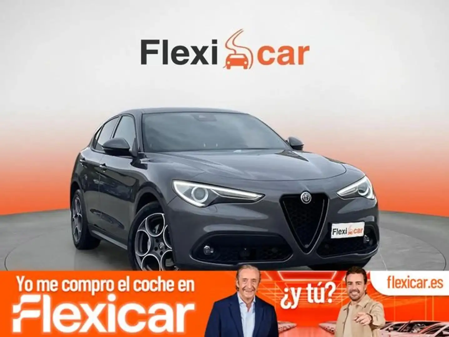 Alfa Romeo Stelvio 2.2 Diesel 118kW (160cv) SPRINT RWD Gris - 1