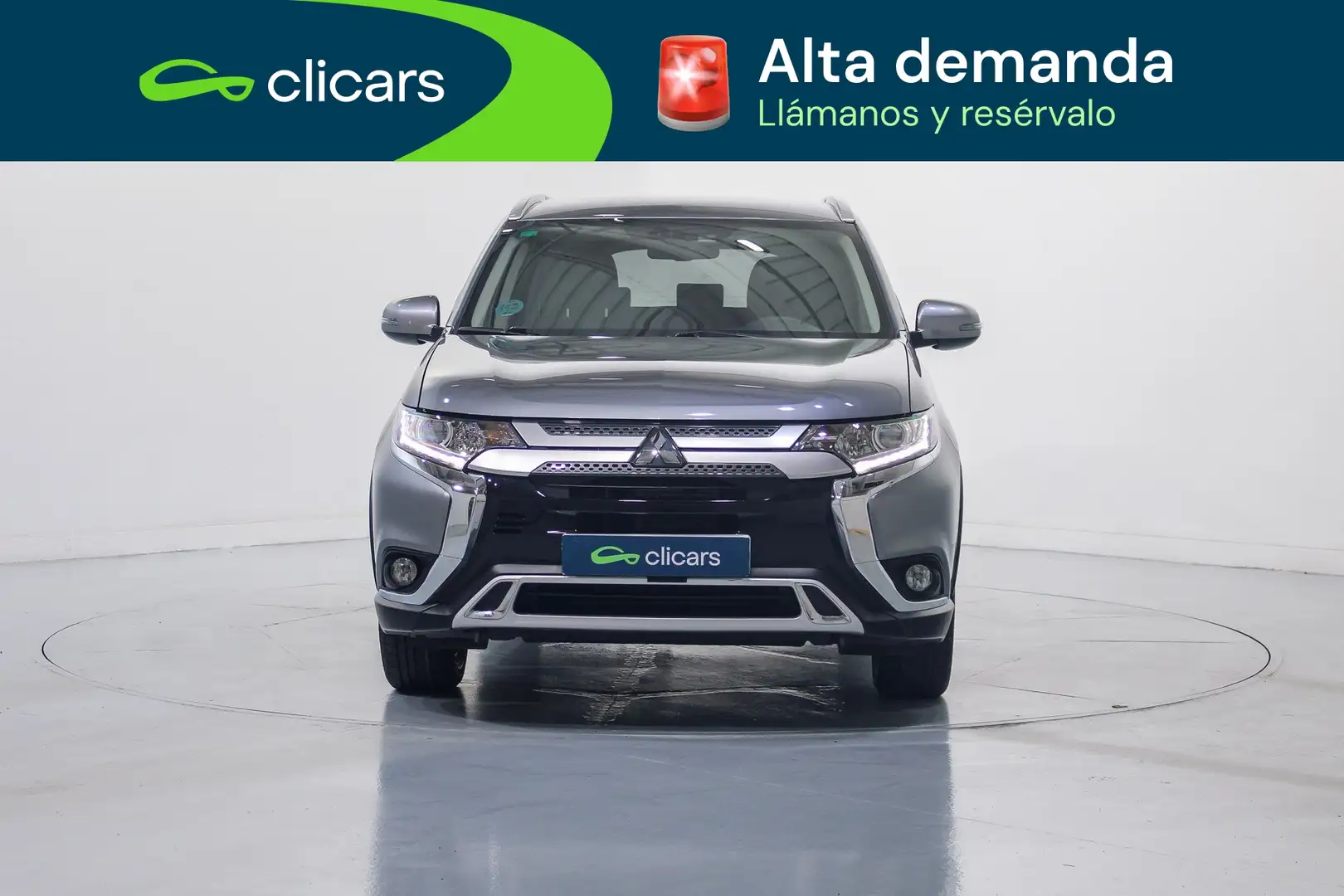 Mitsubishi Outlander 200 MPI Motion 2WD 7pl. CVT Gris - 2