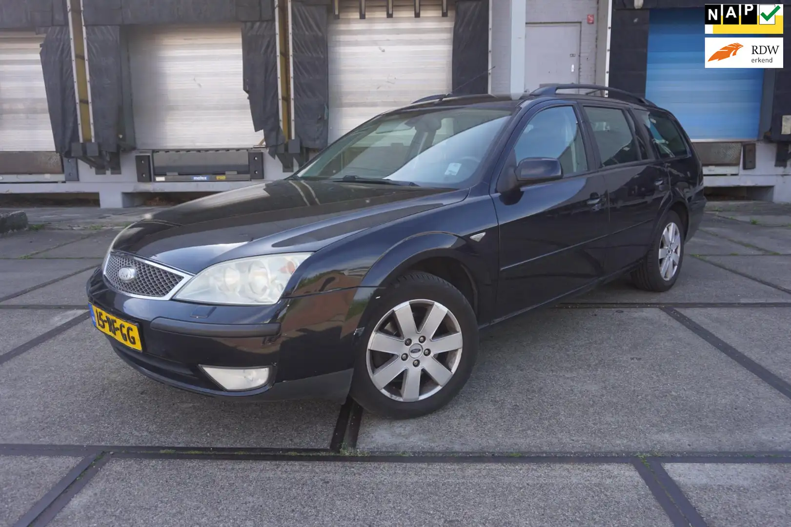 Ford Mondeo Wagon 1.8-16V Futura * Airco * LM Velgen * Zwart - 1