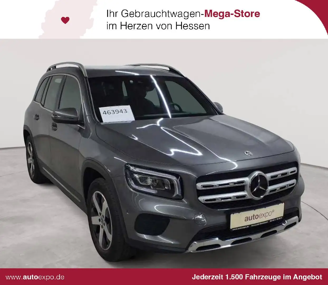 Mercedes-Benz GLB 200 GLB 200 d 4M-Progressive AHK BusiP StHz Grau - 1