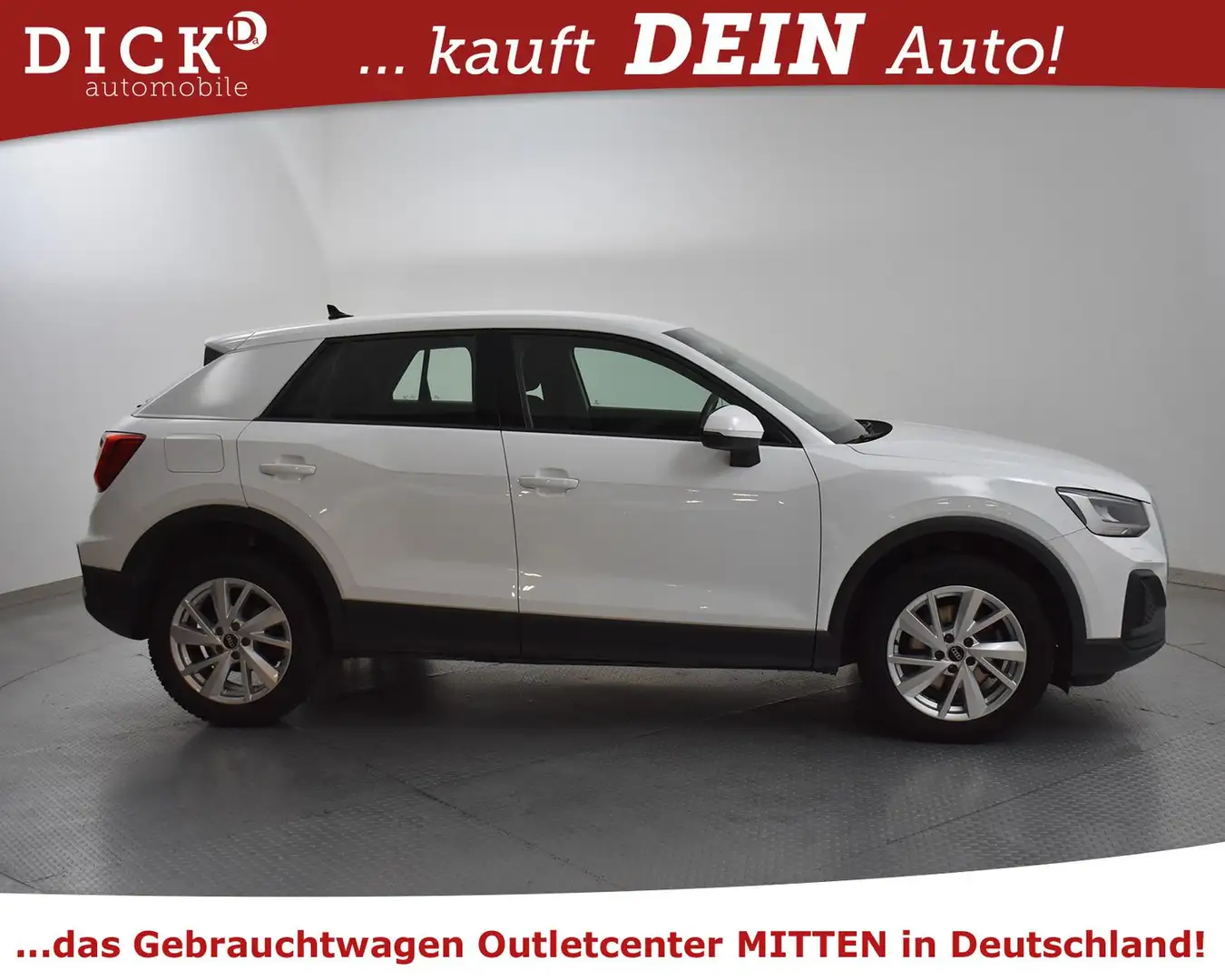 Audi Q2 35d Quatt S-Tr. LED+KLIMAUT+MFL+APS+DAB+ACC Weiß - 2