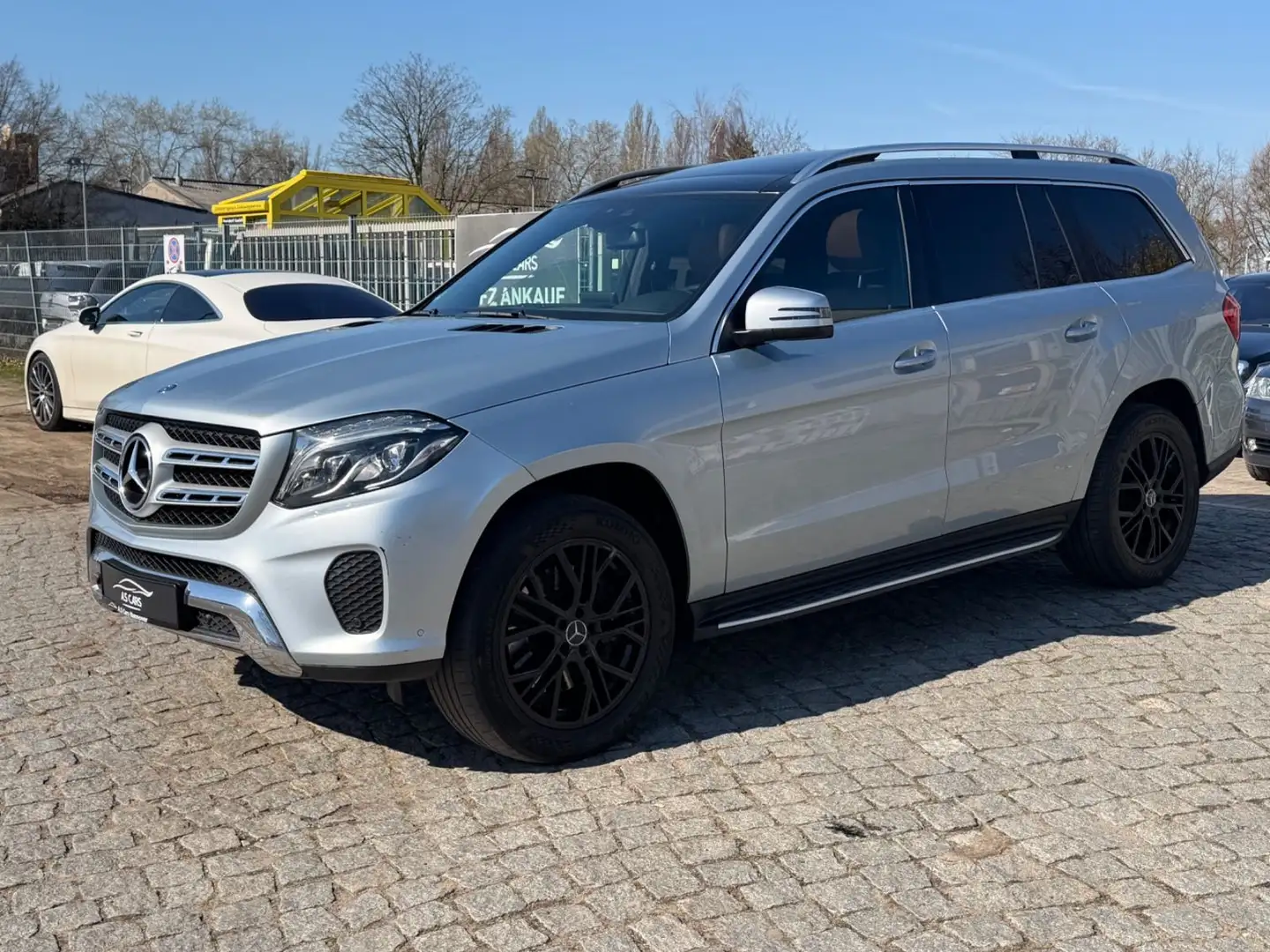 Mercedes-Benz GLS 500 4Matic*Leder*Pano*H&K*1HD*Euro6 Silber - 2