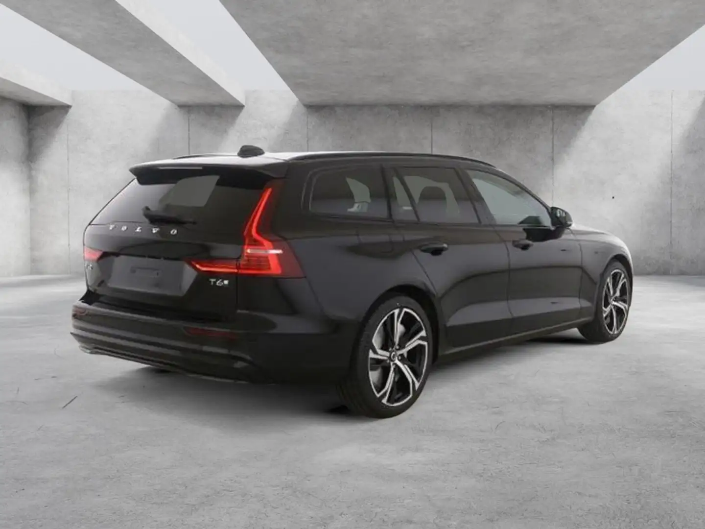 Volvo V60 T6 Plus Dark Recharge Plug-In Hybrid AWD Schwarz - 2