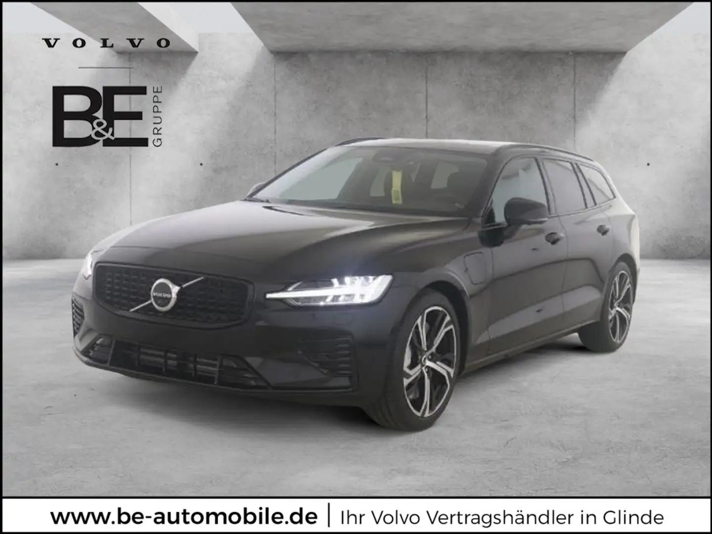 Volvo V60 T6 Plus Dark Recharge Plug-In Hybrid AWD Schwarz - 1