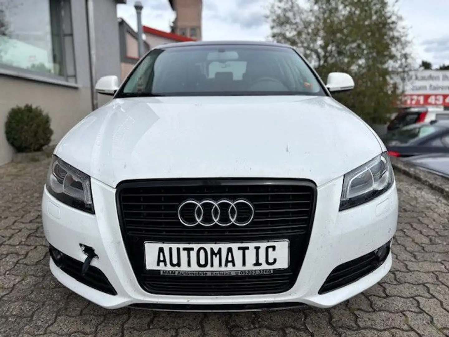 Audi A3 Sportback 2.0 TFSI Aut. *AHK+PANO+XEN+18"ALU* Weiß - 2