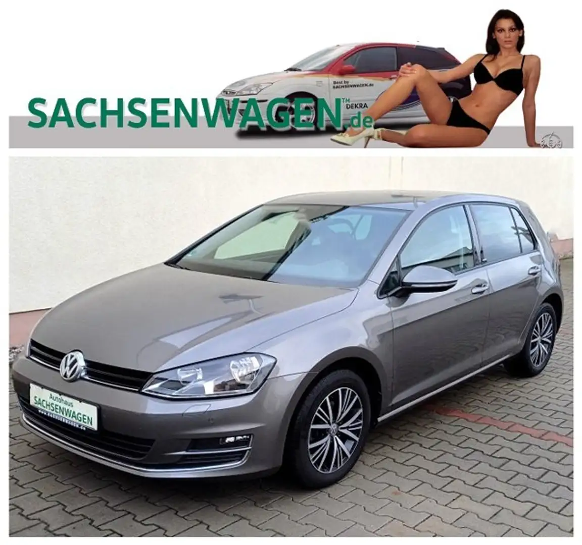 Volkswagen Golf Allstar*BMT*KLIMAAUT*SitzHZG*PDC*el.FH*ALU*TEMPOM* Grau - 1