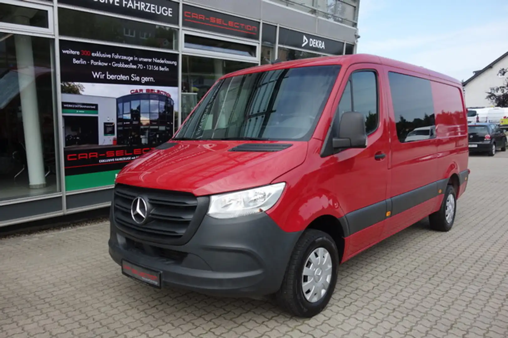 Mercedes-Benz Sprinter 315 CDI MIXTO L2H1 5-SITZER/AHK/KAM/MBUX Rot - 1