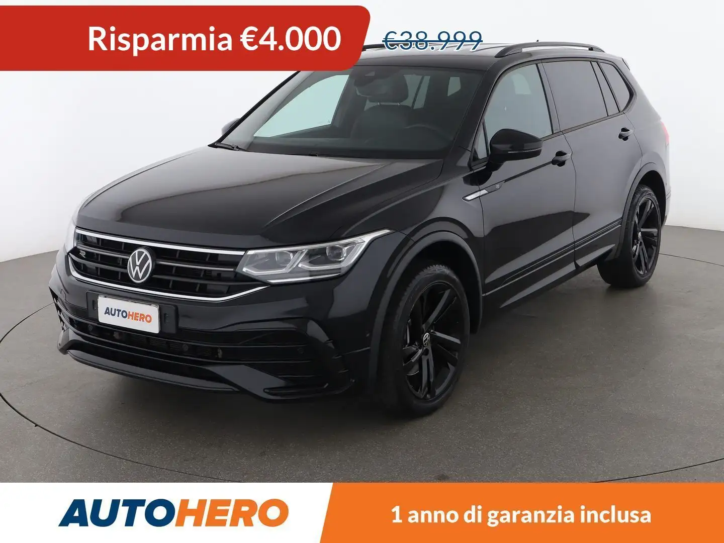 Volkswagen Tiguan Allspace 2.0 TDI R-Line 200 CV DSG 4MOTION Nero - 1