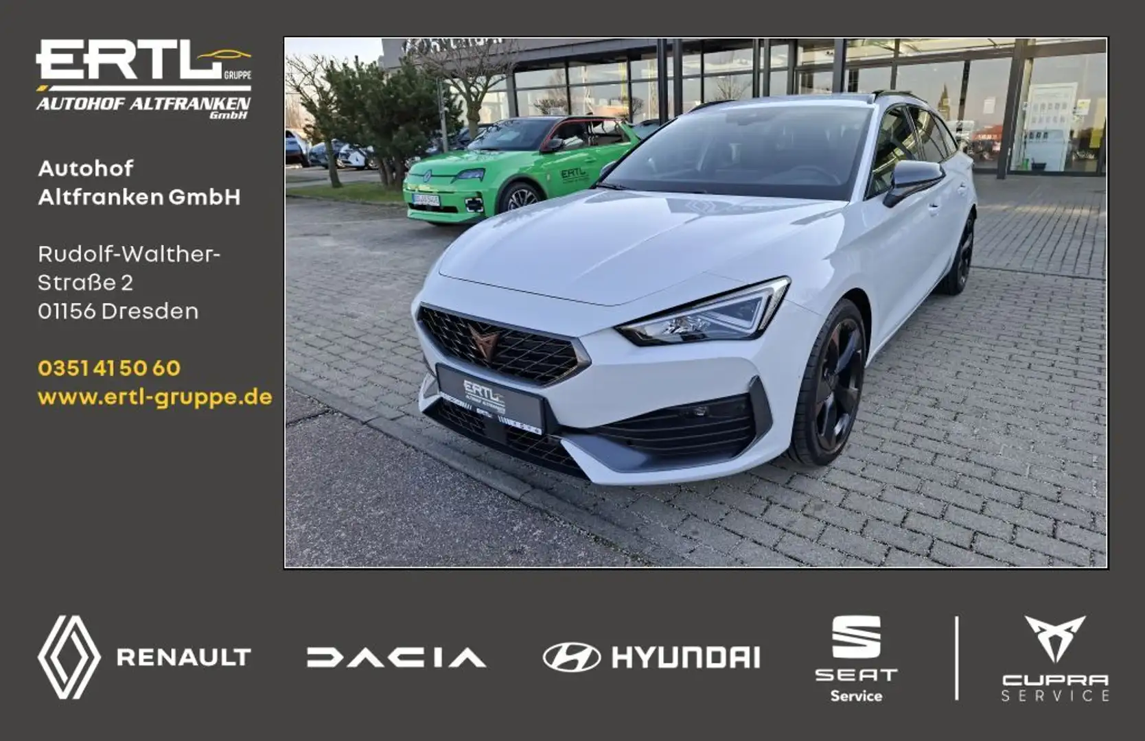 CUPRA Leon Sportstourer 1.5 eTSI DSG Weiß - 1