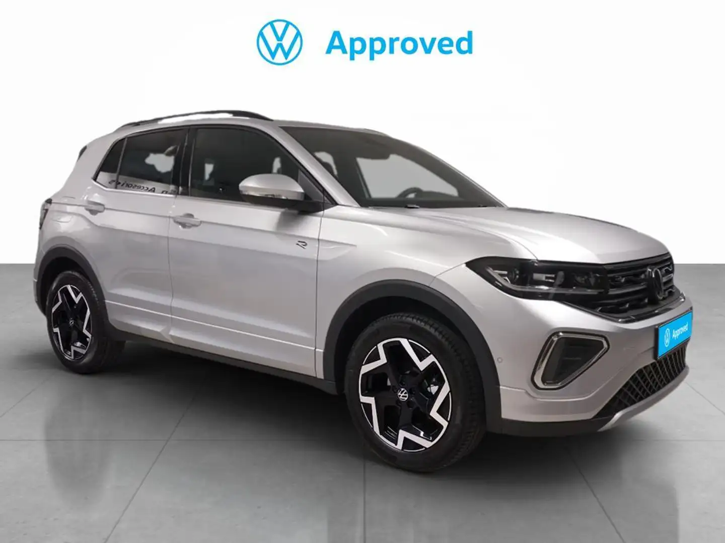 Volkswagen T-Cross 1.0 TSI R-Line 85kW Plateado - 1