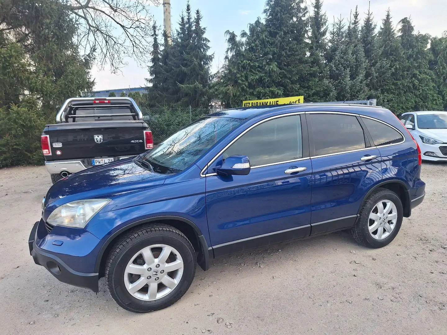 Honda CR-V 2.0i Elegance 4x4 84tkm! 2.deut.H. Tüv neu! Modrá - 1