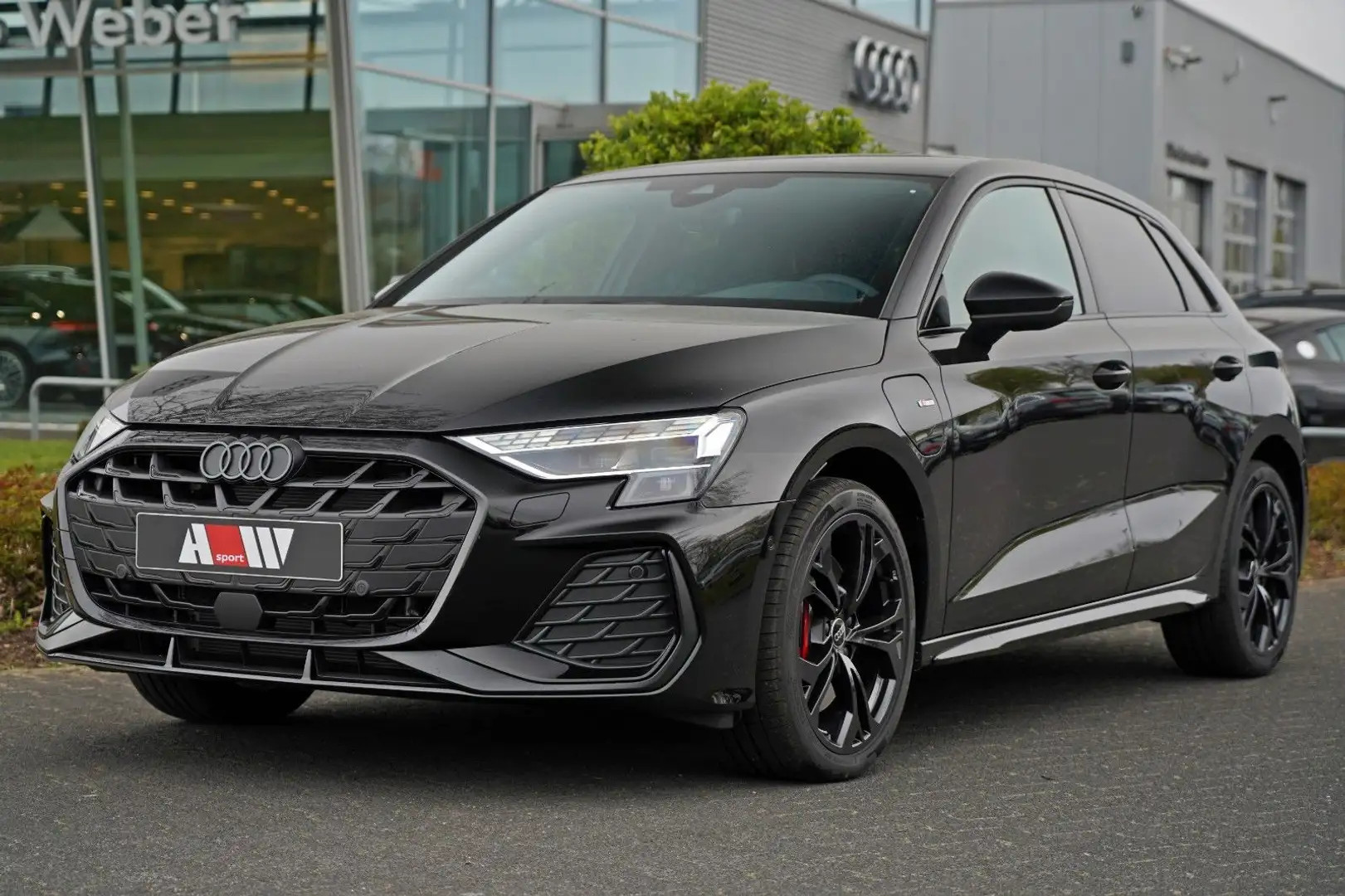 Audi A3 Sportback 45TFSIe 2x S-LINE BUSINESS ACC LED Schwarz - 2