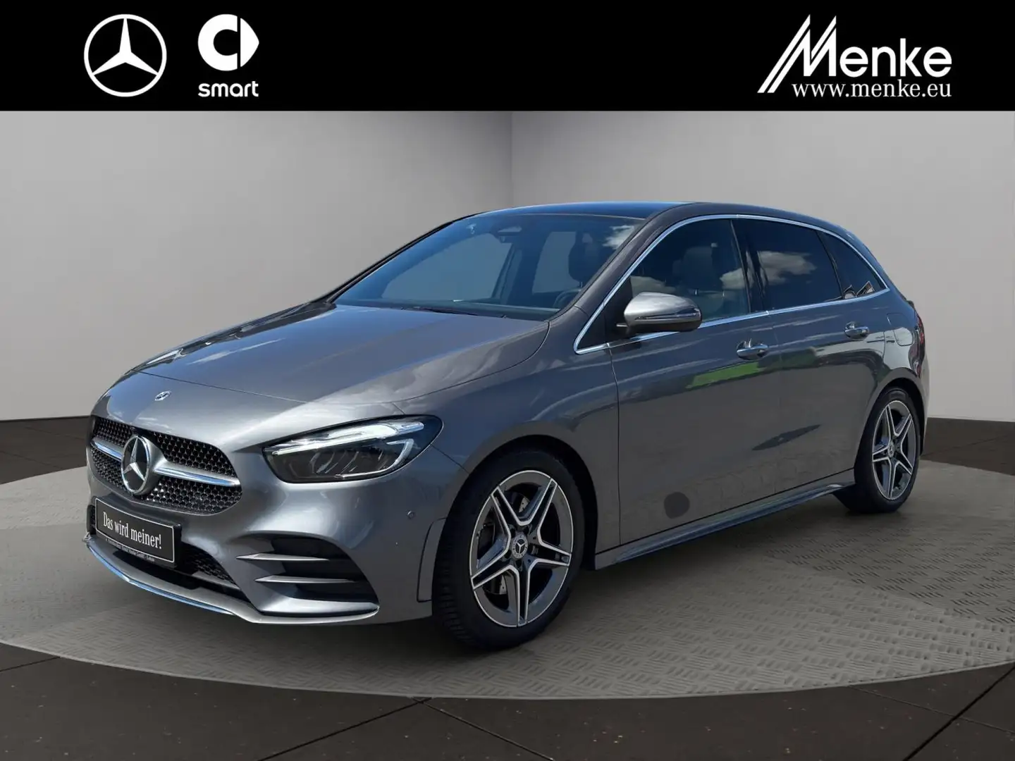 Mercedes-Benz B 220 d AMG+Pano+Kamera+KeyGo+Ambiente+Carplay Gris - 1