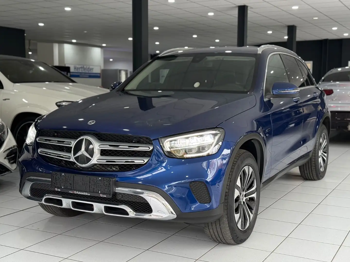 Mercedes-Benz GLC 300 de 4Matic*KAMERA*KEYLESS*LED-SCHW*MBUX* Bleu - 1
