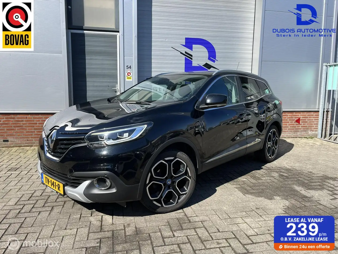 Renault Kadjar 1.2 TCe Bose|S-EDITION|TREKHAAK|CAMERA|NAVI| Noir - 1