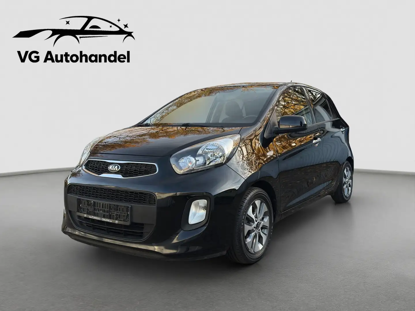 Kia Picanto UEFA Euro 2016 1.2 Benzin *Klima *SHZ *LHZ *MFL Schwarz - 1