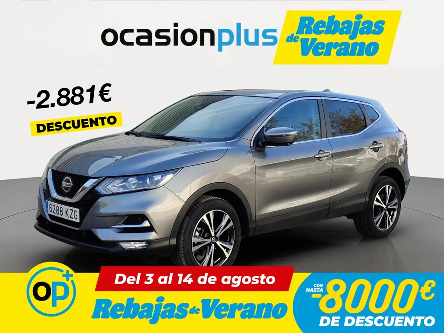 Nissan Qashqai 1.7dCI N-Connecta 4x2 Gris - 1