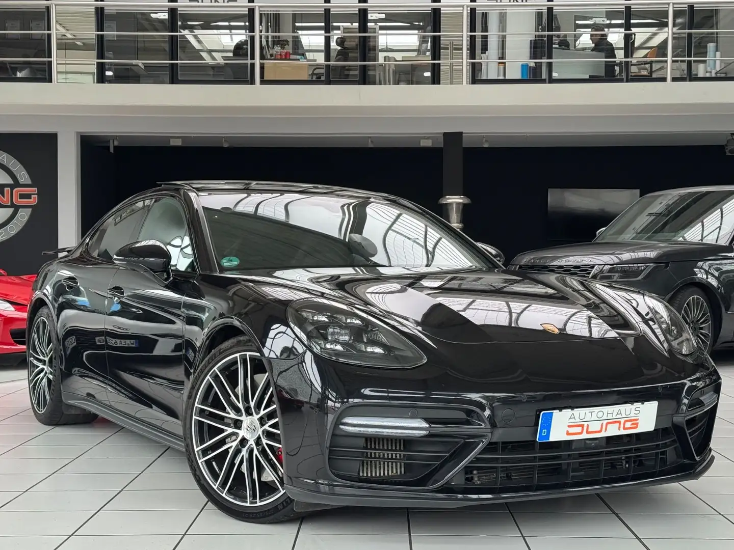 Porsche Panamera Turbo*Panorama *Chrono*Burmester Schwarz - 2