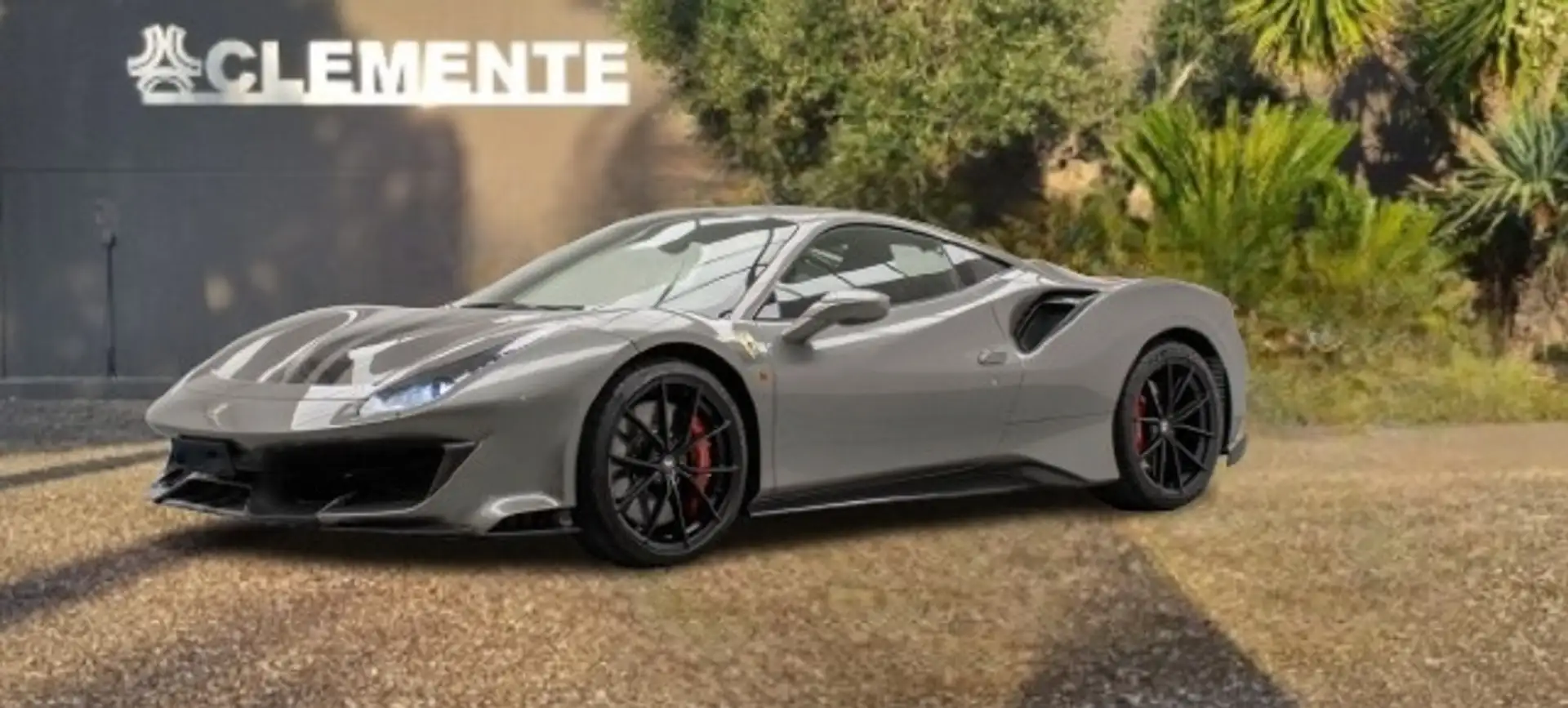Ferrari 488 PISTA Grau - 1