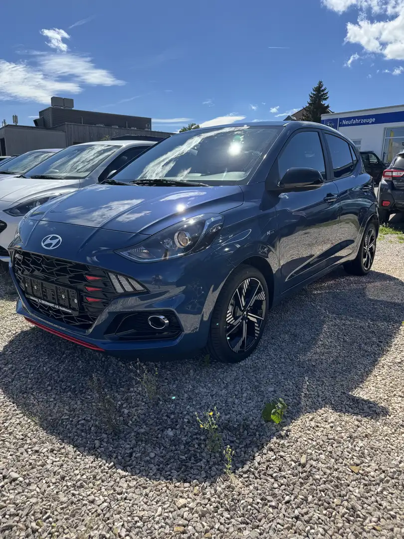 Hyundai i10 i10 N-line Navi Sitzheiz. Lenkradheiz. Tempomat Blau - 1