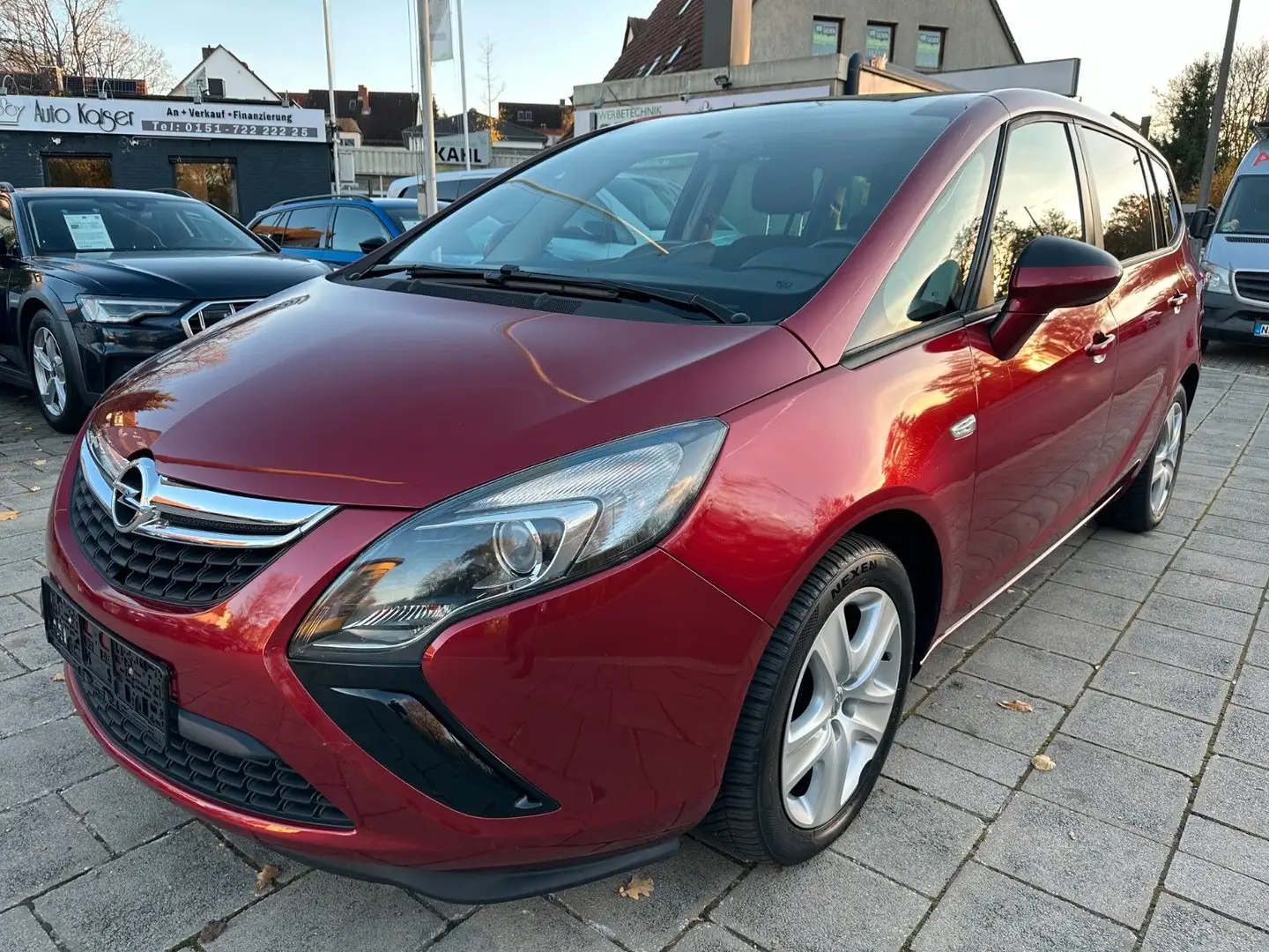 Opel Zafira Tourer C Tourer Edition 2HAND/PDC/AHK Rouge - 1