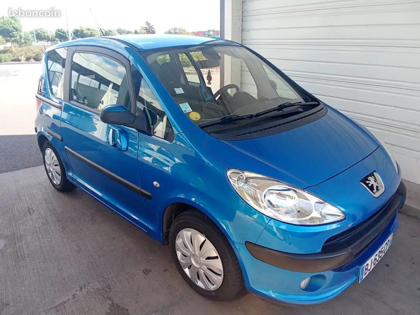 Peugeot 1007 Belle 1.4i pack clim 87000 kms 2006 reprise Bleu - 1