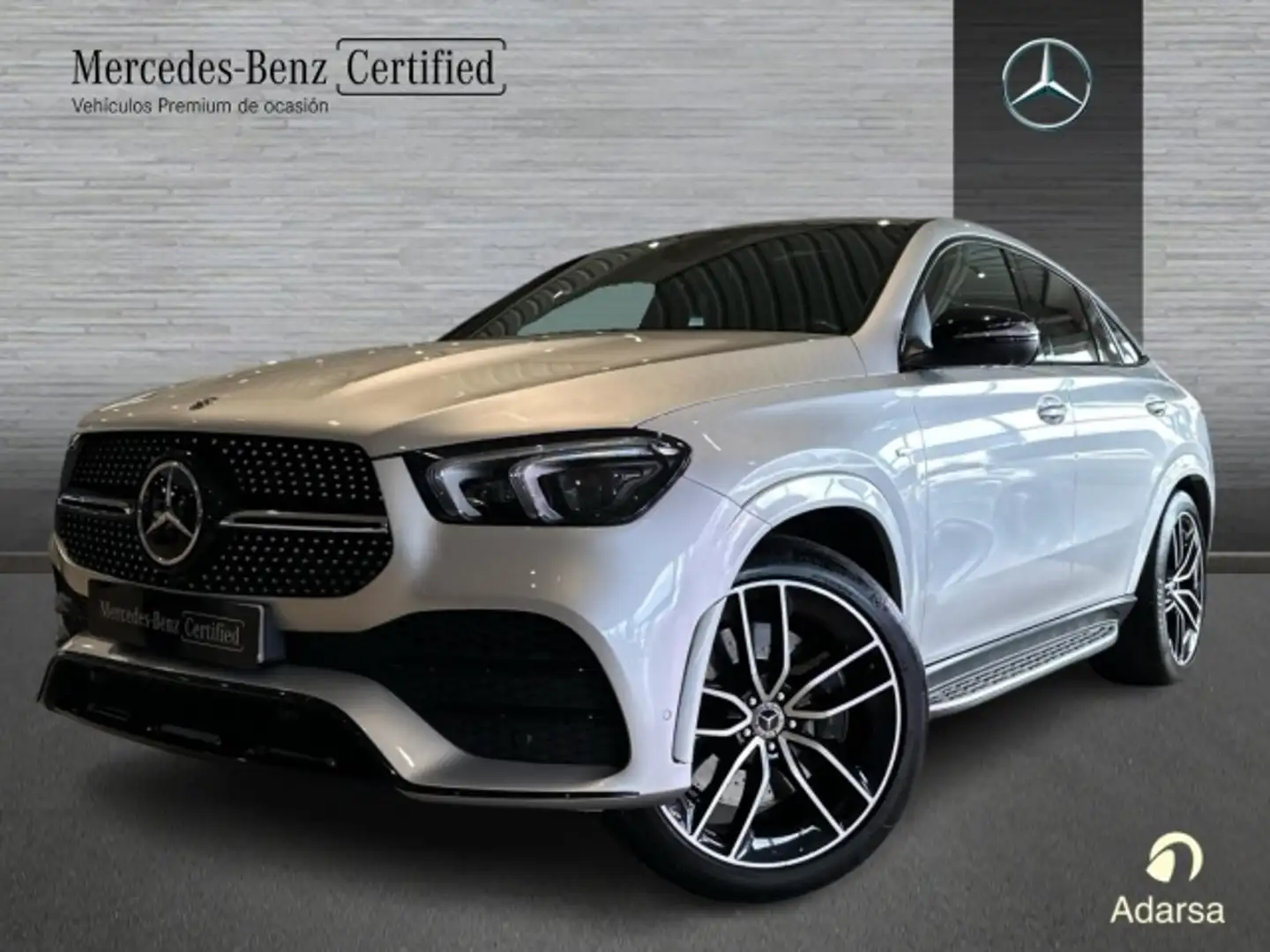 Mercedes-Benz GLE 350 Coupé 350de 4Matic Aut. Silber - 1
