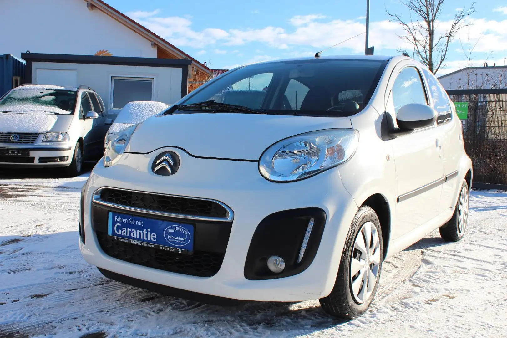 Citroen C1 Tendance 1.Hd Sh.gepfl. Tüv 06/27 Weiß - 1